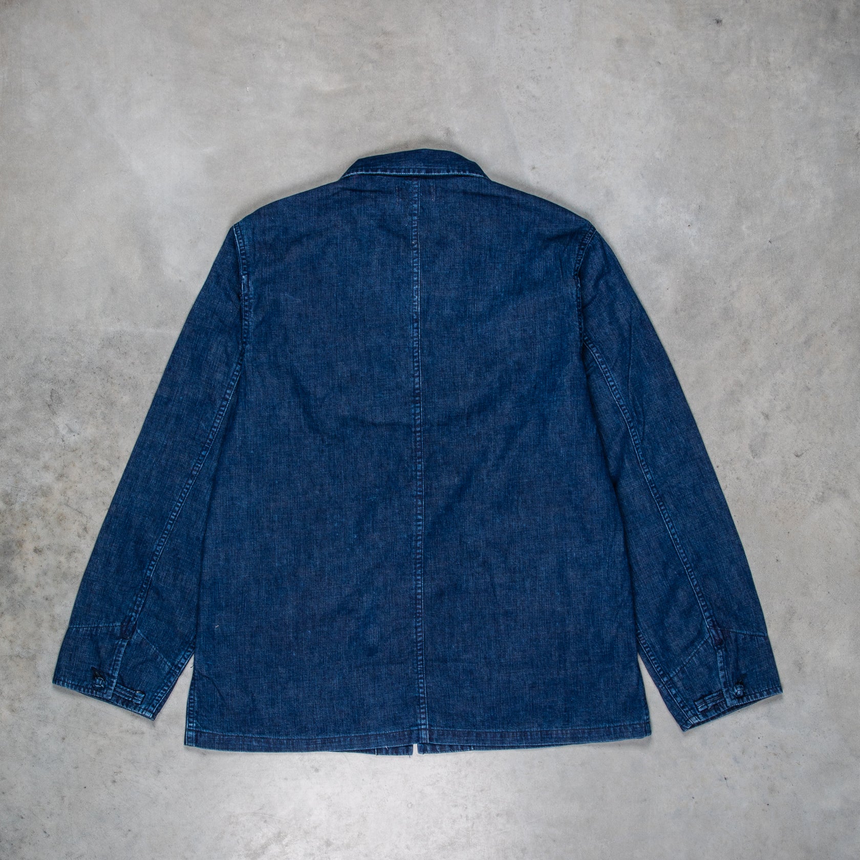 Maru Sankaku Peke 〇 × 4008 Kung-Fu Jacket Indigo – Frans Boone Store