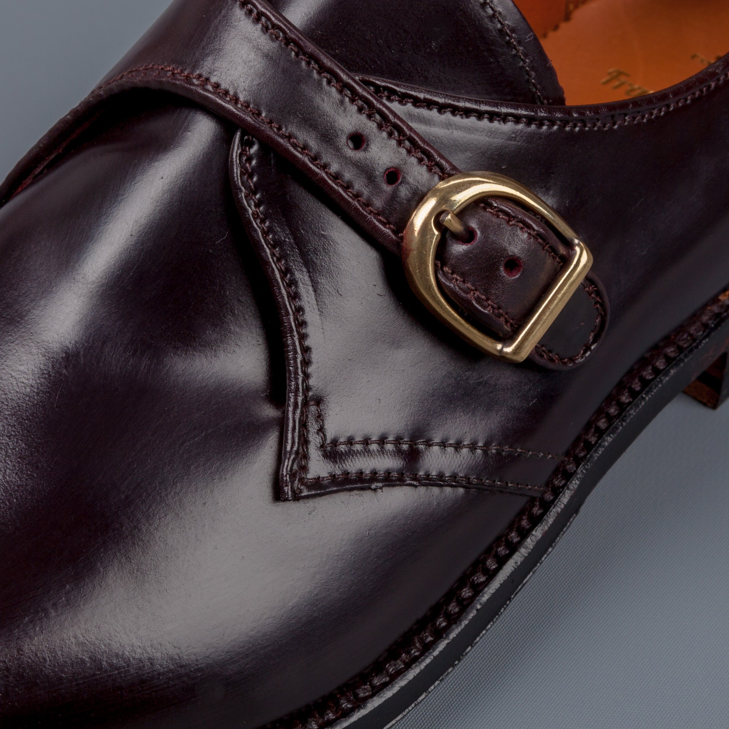 Alden Plaza last single monkstrap #8 Cordovan – Frans Boone Store