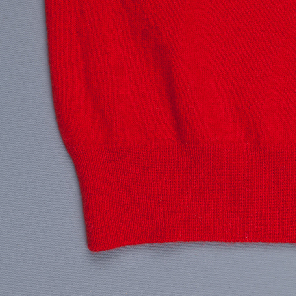 Zanone dolcevita sweater wool cashmere Rosso Vivo – Frans Boone Store