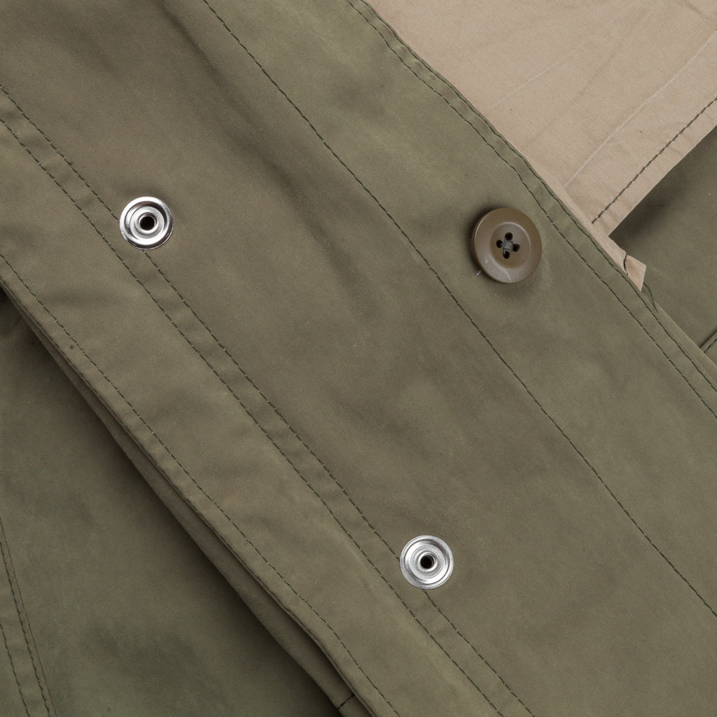 宅込 【GP】Garment Dyed Poplin Field COAT khaki | engeikos.com.co