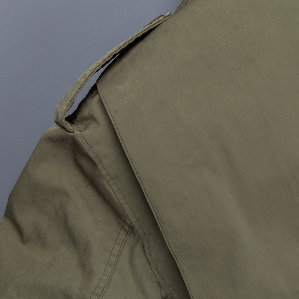 Ten C Field Jacket Garment dyed olive – Frans Boone Store