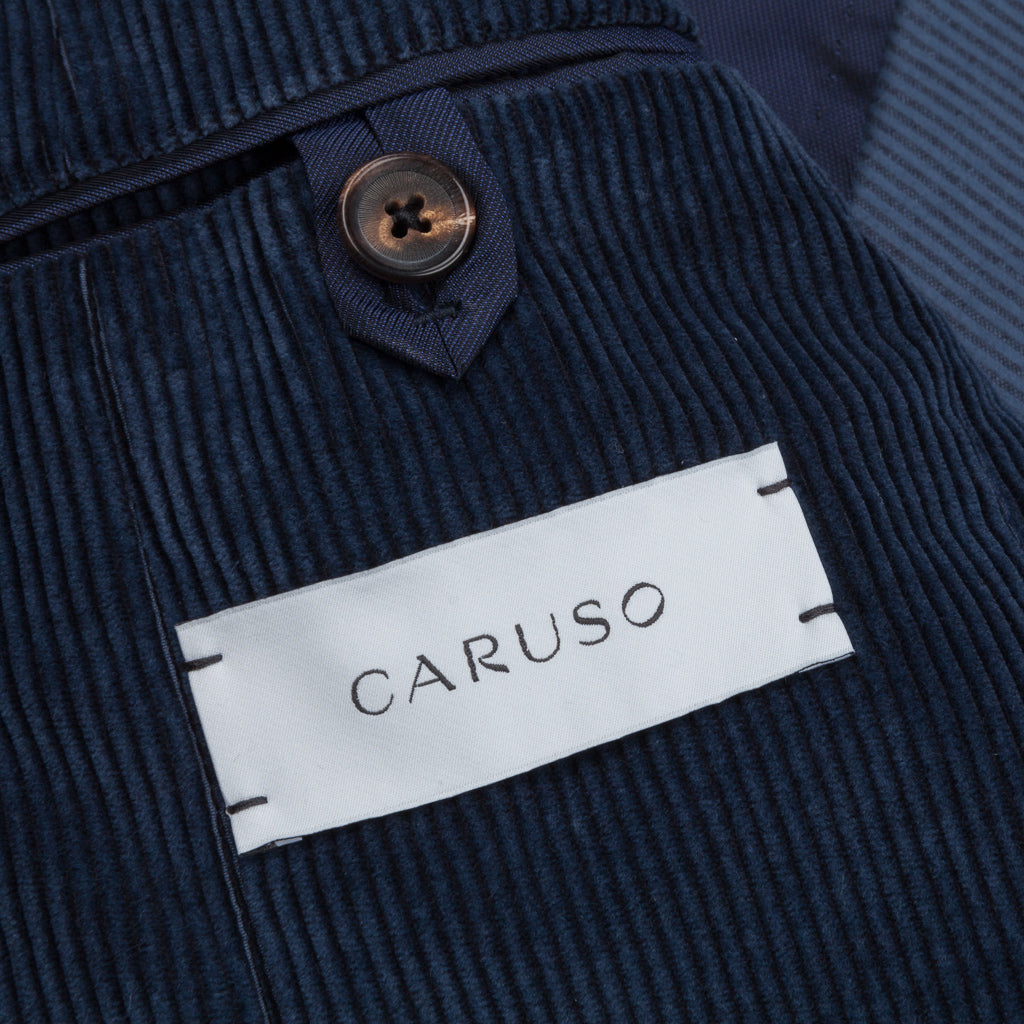 Caruso Aida Cashco Corduroy Jacket Blu – Frans Boone Store