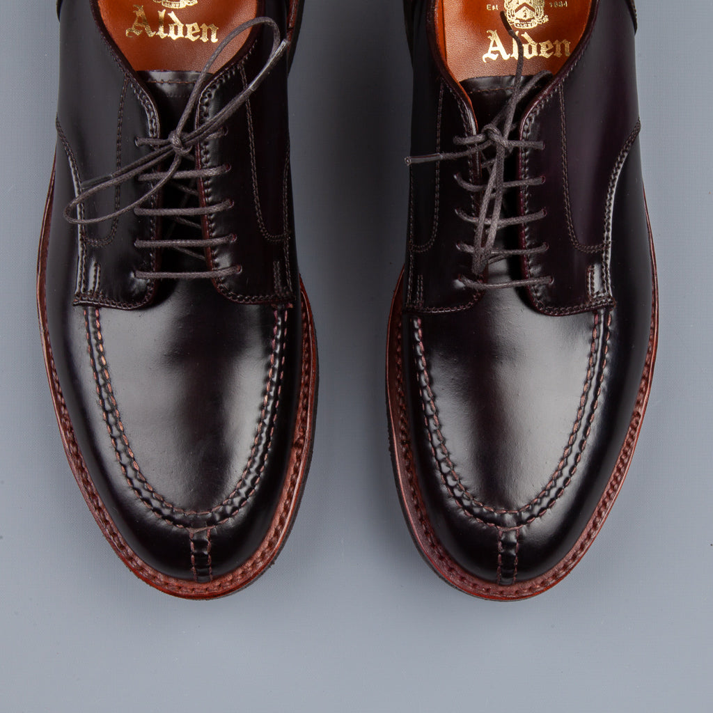 Alden NST Derosa Blucher in #8 Cordovan