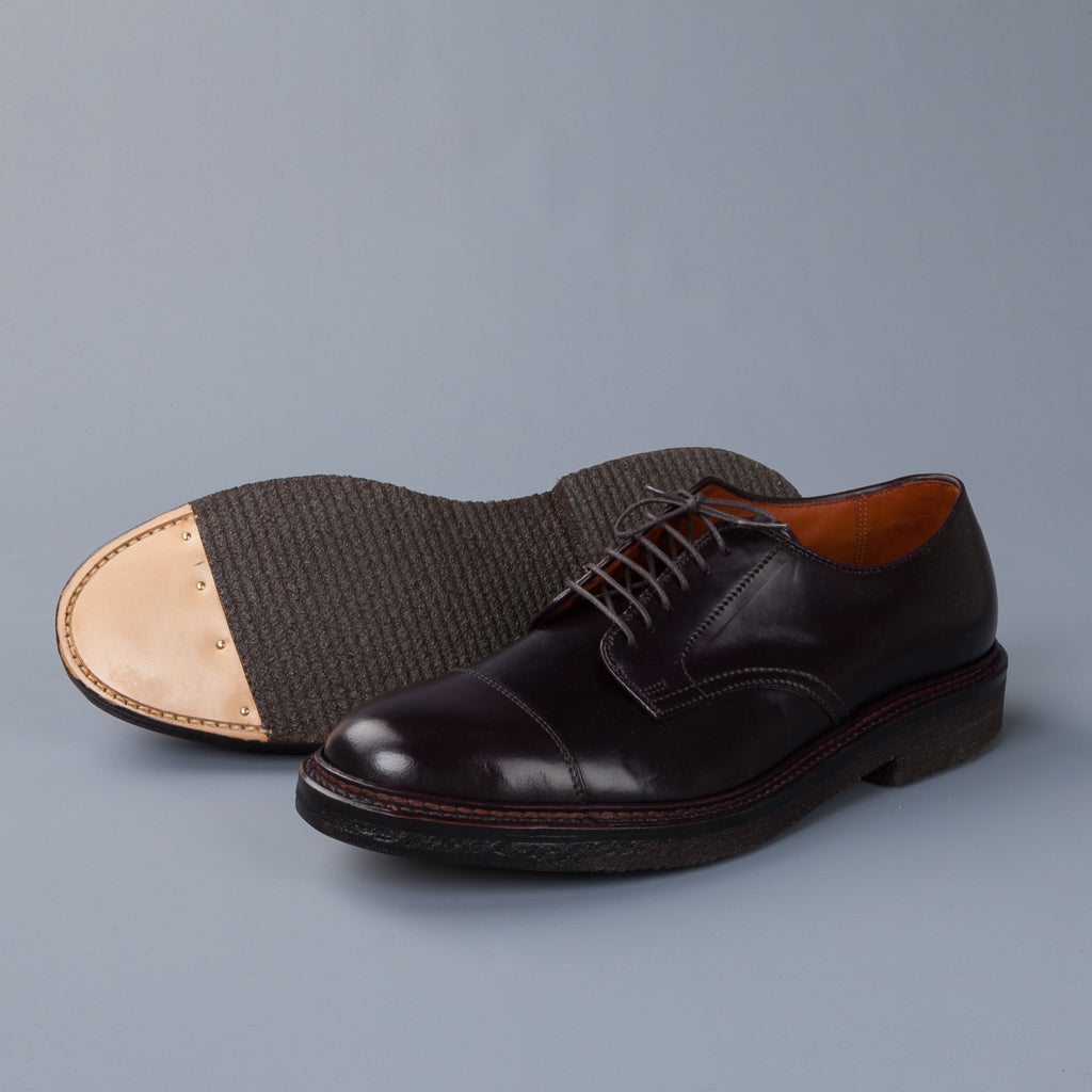 Alden x Frans Boone Cap Toe Cordovan #8 on Crepe sole