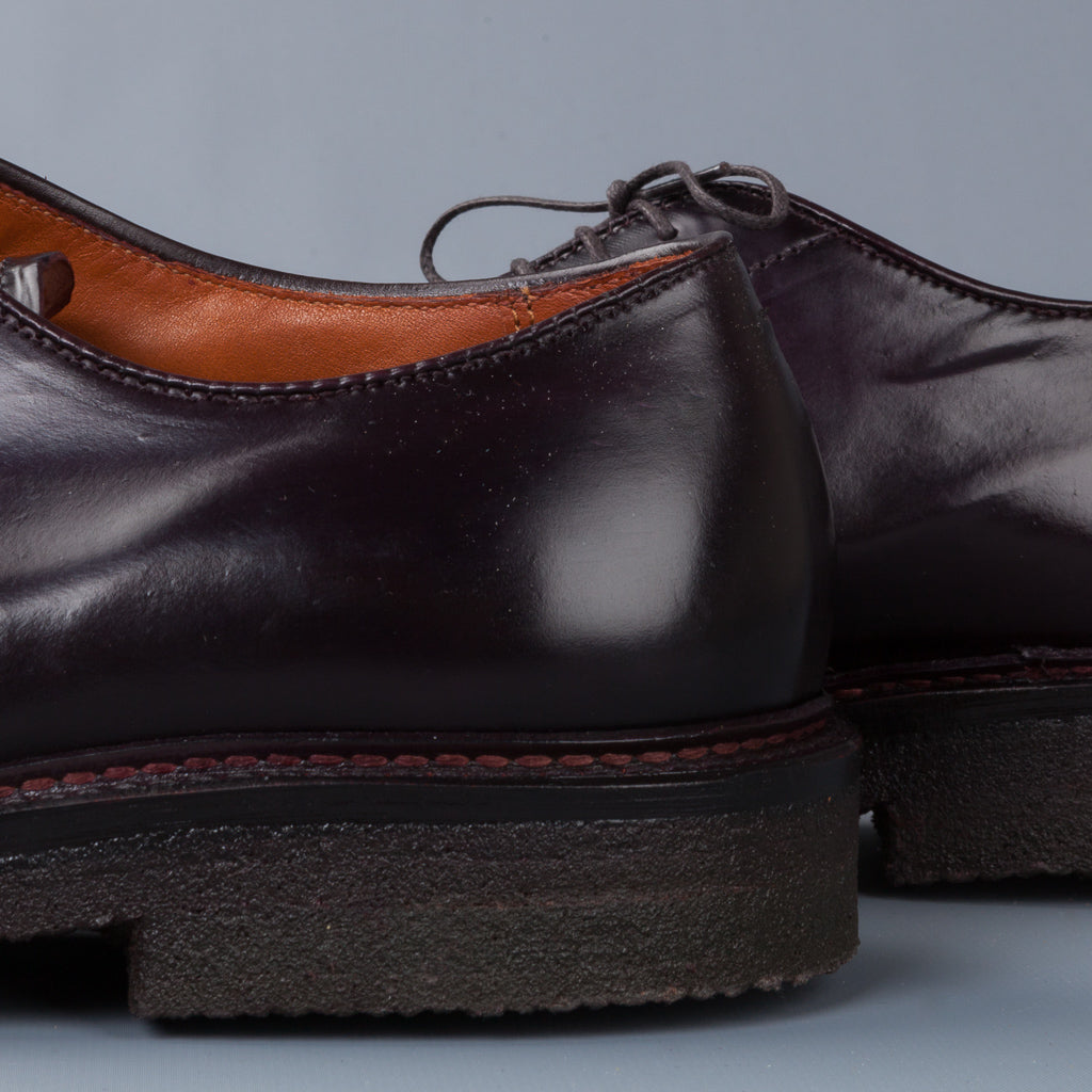 Alden x Frans Boone Cap Toe Cordovan #8 on Crepe sole