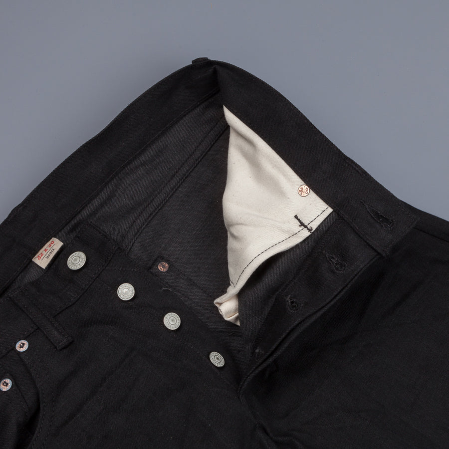 RRL Slim Fit 5 Pocket New Black On Black – Frans Boone Store
