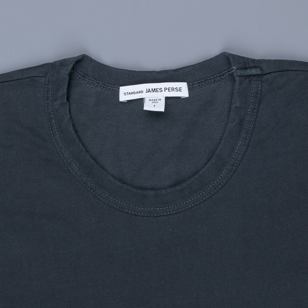 James Perse Crew Neck Pocket Tee Suede Jersey Magma – Frans Boone Store