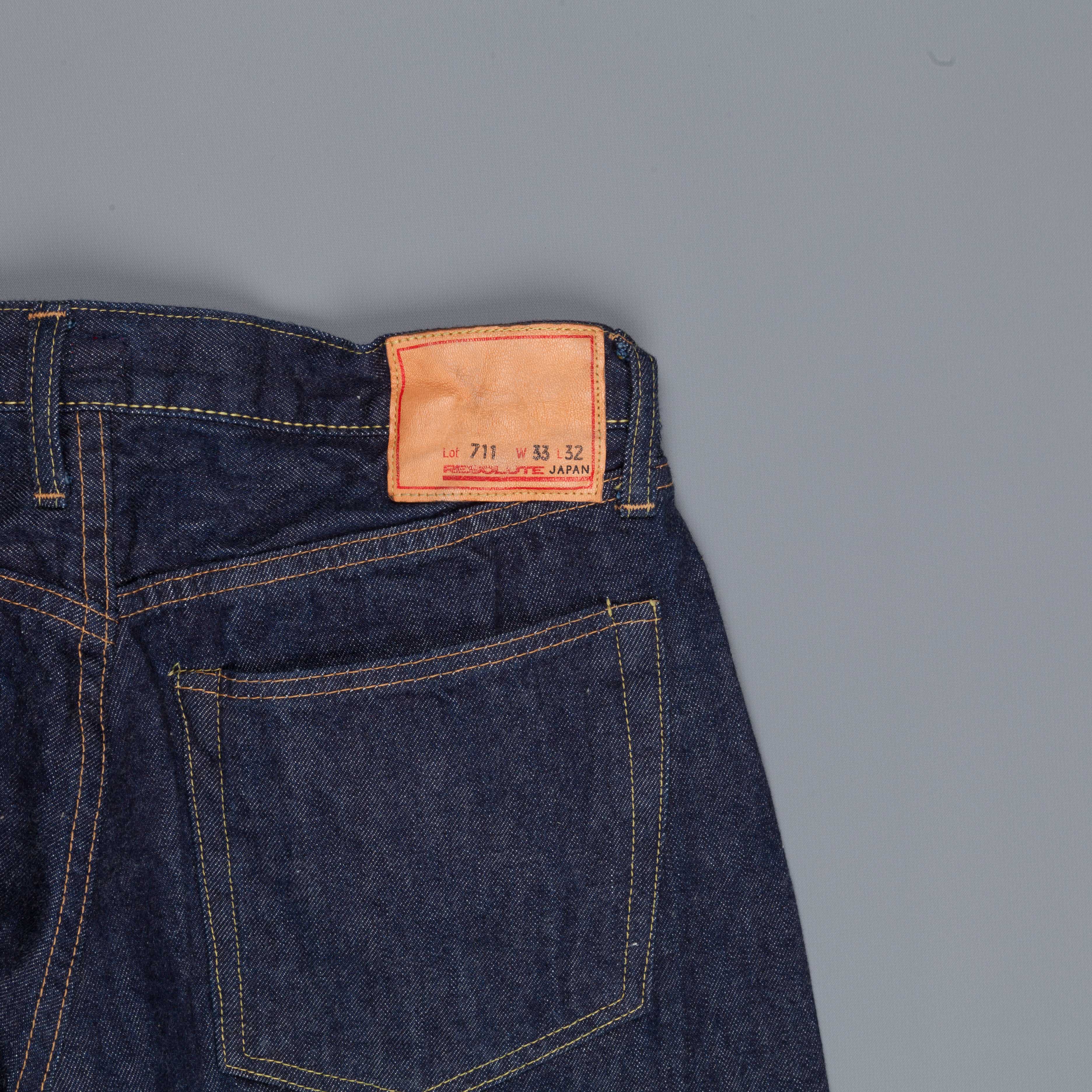 Resolute 711 jeans rinsed – Frans Boone Store