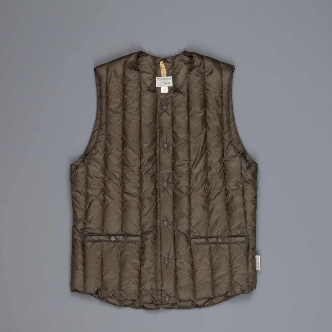 Rocky Mountain Featherbed Six Month Vest Olive