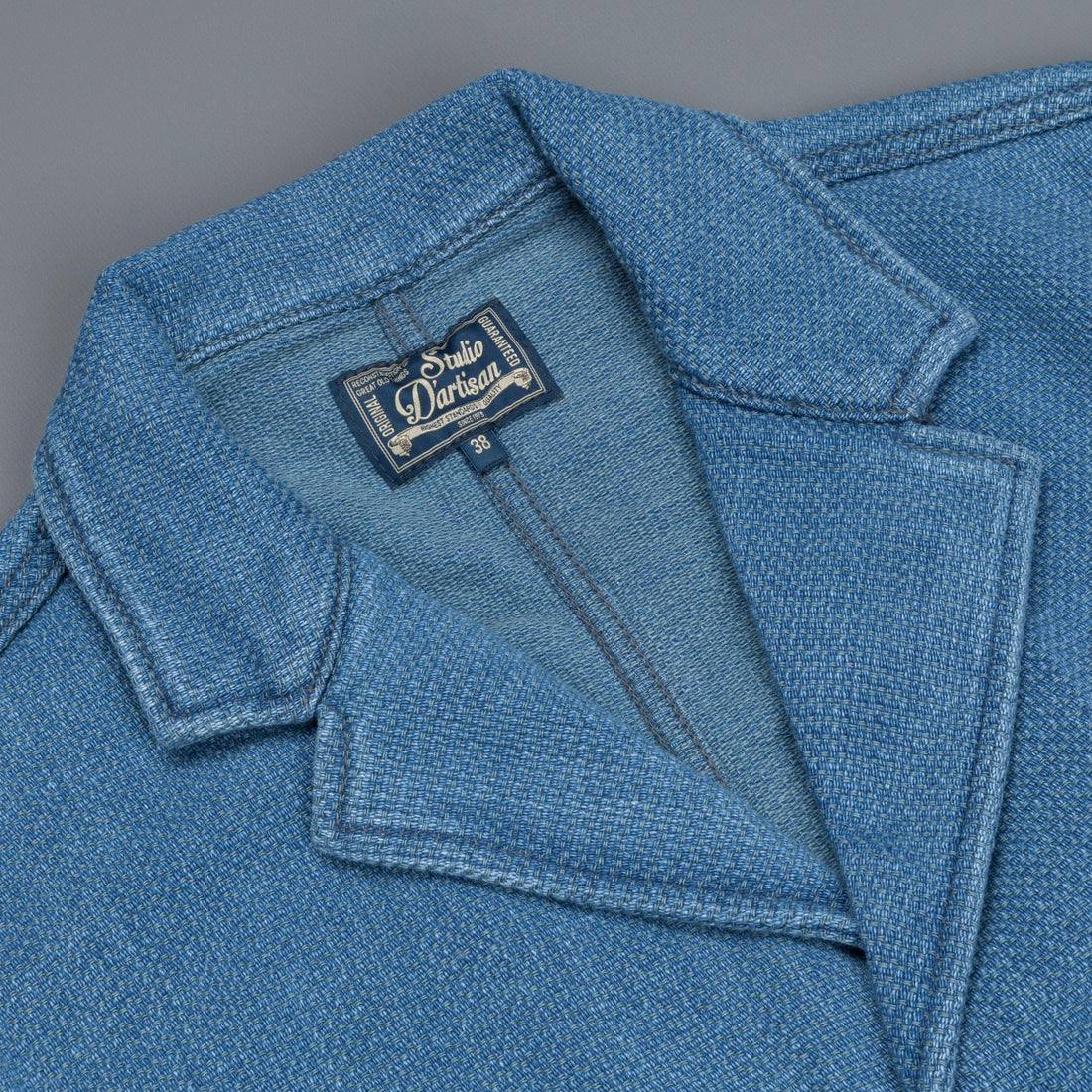 Studio D'Artisan Indigo dyed jacket model 4412U – Frans Boone Store