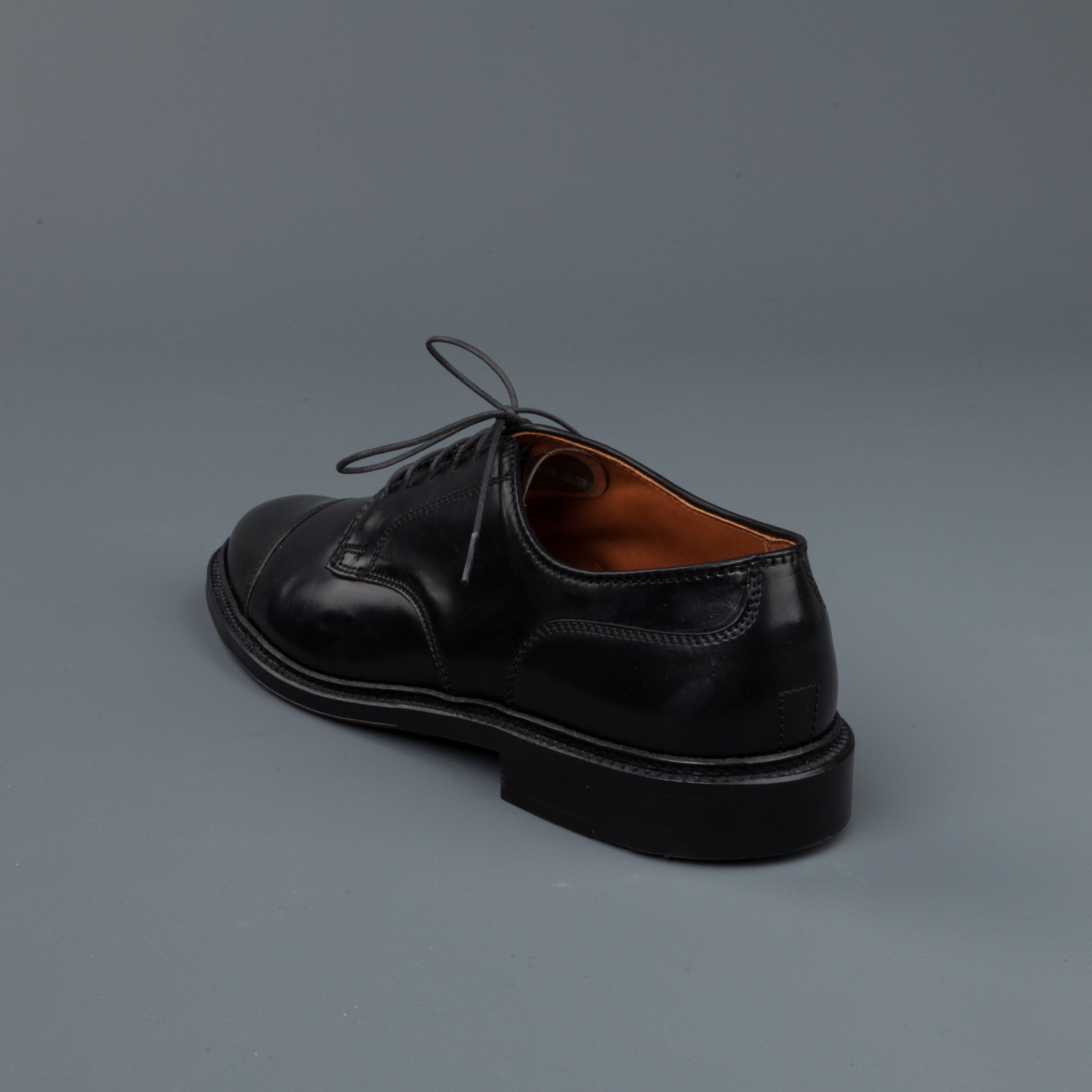 Alden x Frans Boone exclusive unlined captoe in black cordovan – Frans  Boone Store