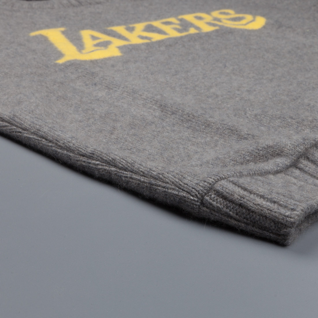 The Elder Statesman NBA sweater LA lakers medium grey yellow – Frans Boone  Store