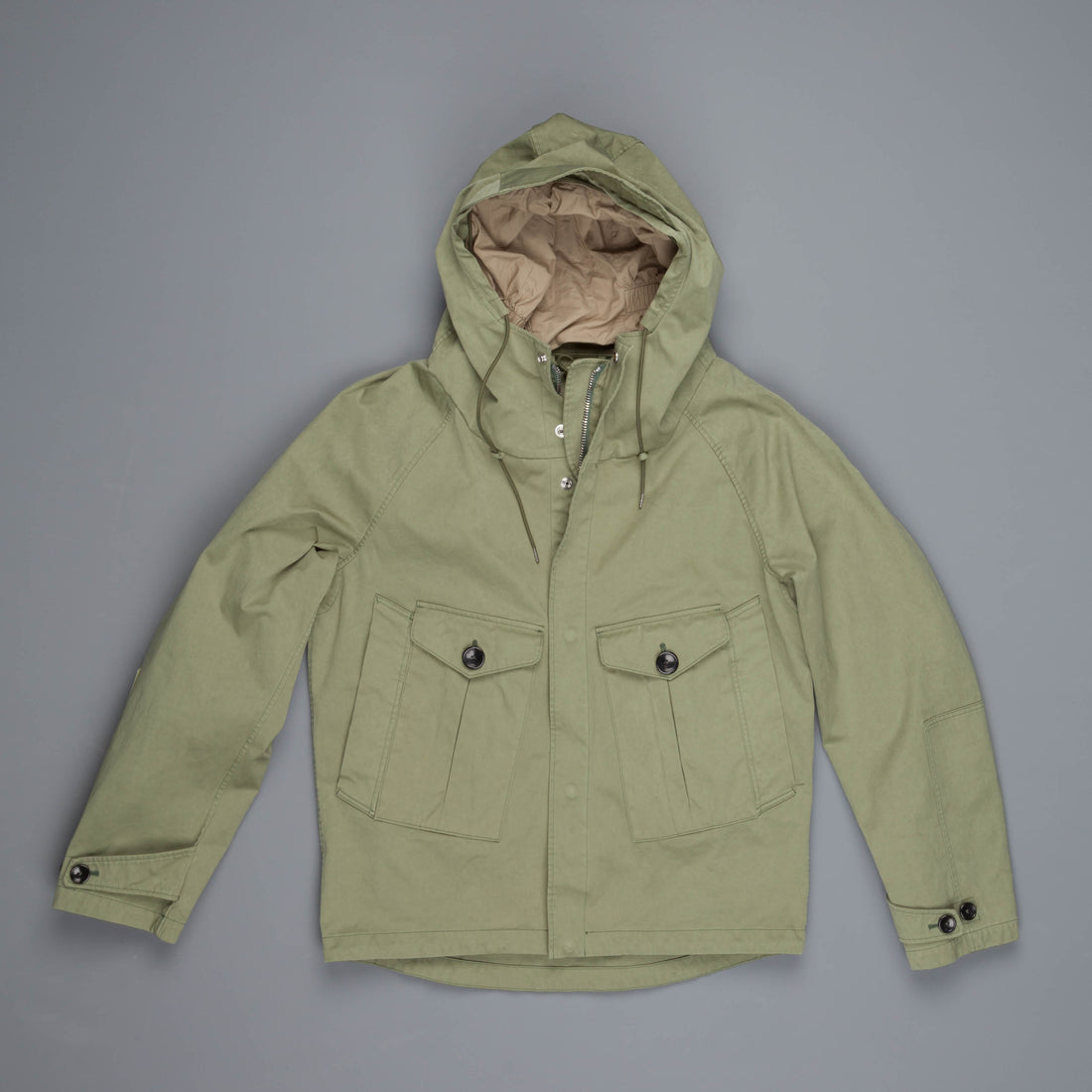 Ten C Tempest Anorak Light Olive